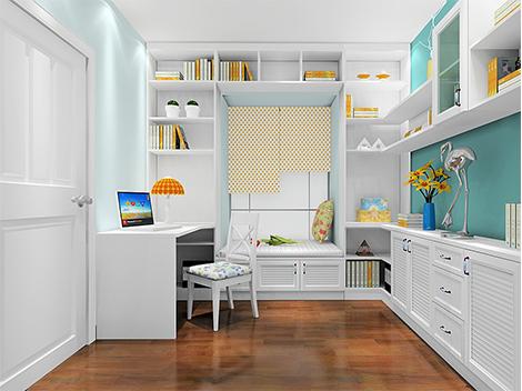 成都整體書柜定制 1